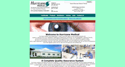 Desktop Screenshot of hurricanemedical.com